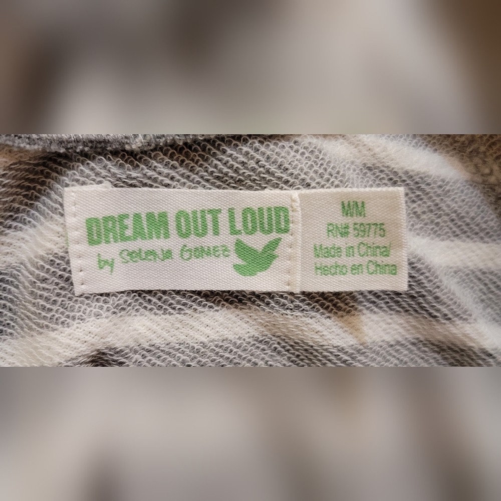 Dream Out Loud By Selena Gomez Striped Top with 'Just Be Cool' Graphic - Picture 5 of 7